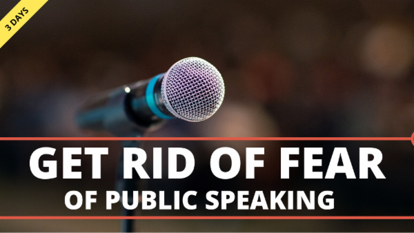 Get Rid Of Fear Of Public Speaking