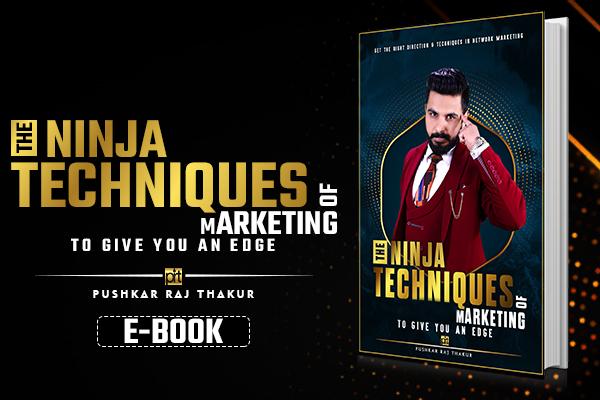 Network Marketing Ninja Techniques E-Book cover