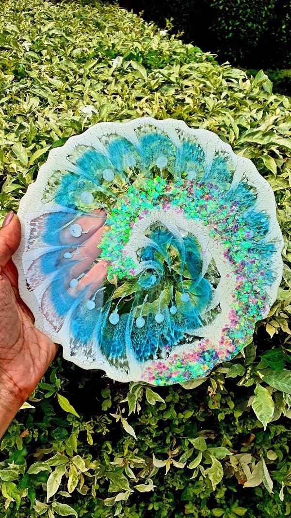 3D Flowers In Resin