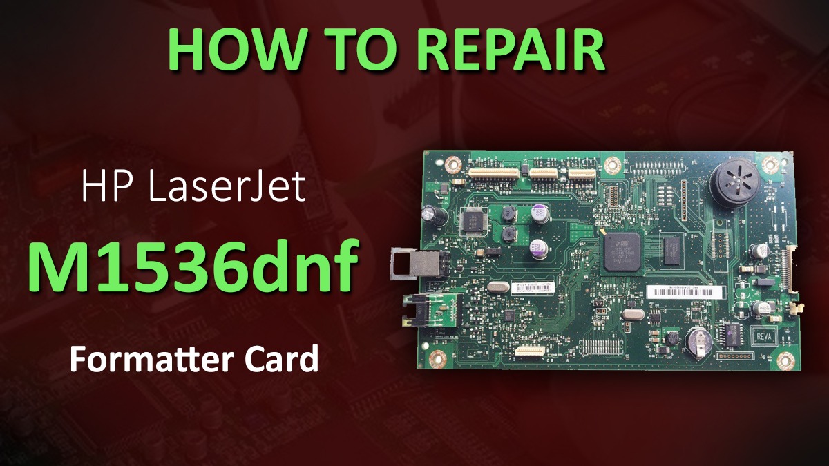 hp 1536 formatter board