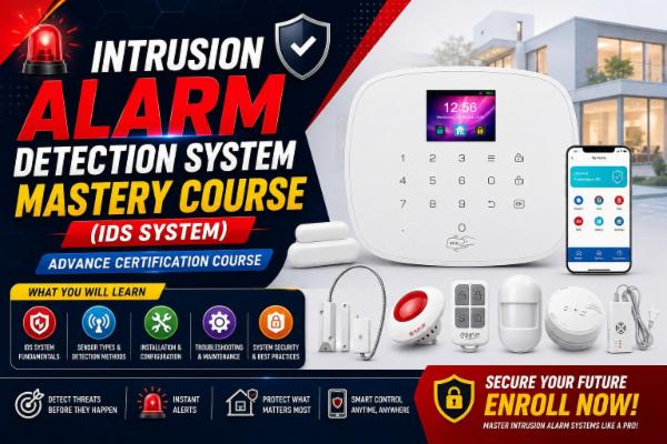 INTRUSION DETECTION ALARM SYSTEM COURSE