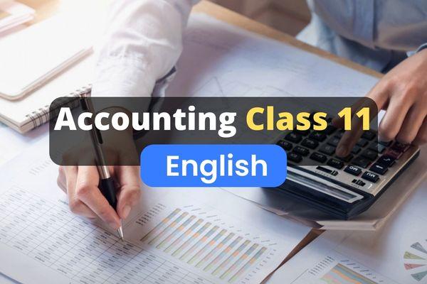 Bookkeeping & Accounting Class 11 Online Course