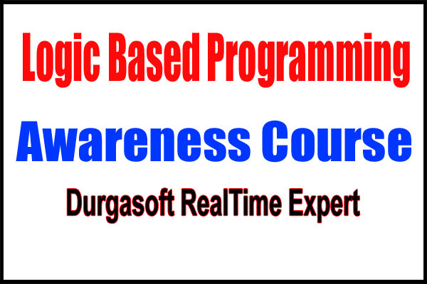 Logic Based Programming Awareness Course