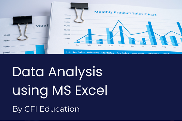 Data Analysis using MS Excel