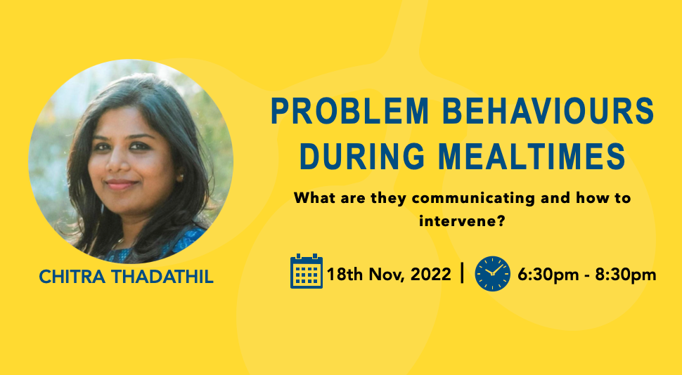 Problem behaviours during mealtimes