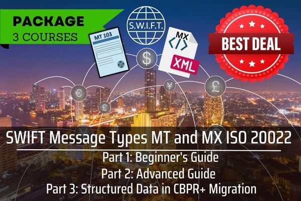 SWIFT MT and ISO 20022 MX Message Types | Course Package | BankON