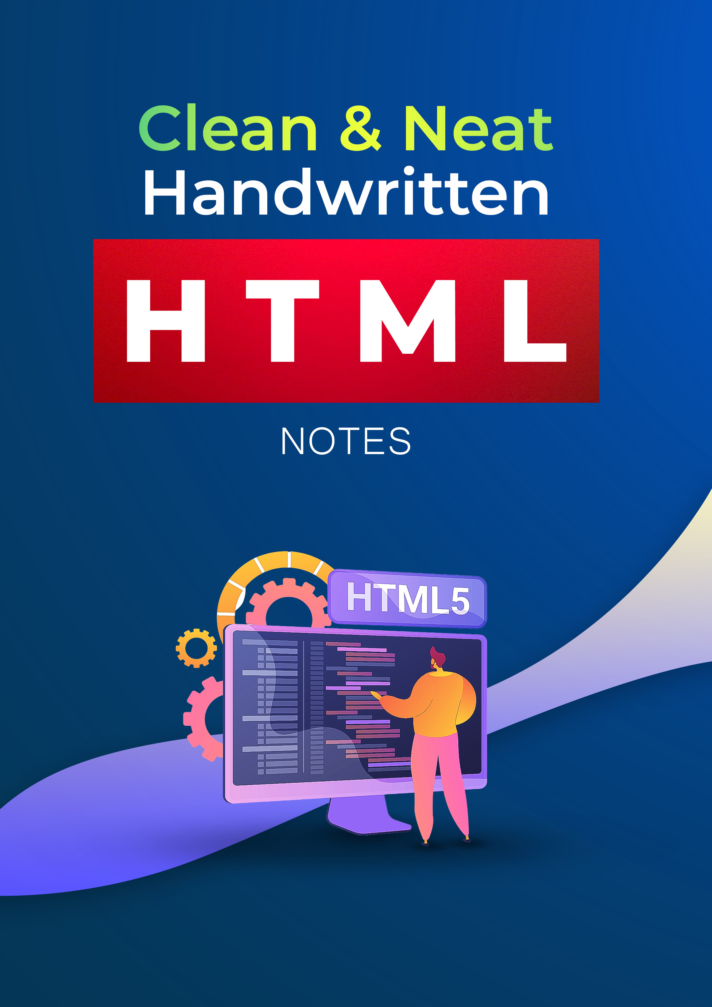 HTML Handwritten Notes Premium