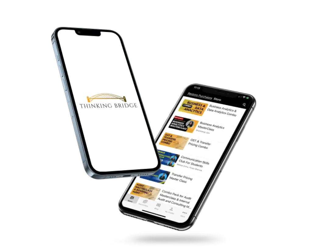 Thinking Bridge mobile app preview